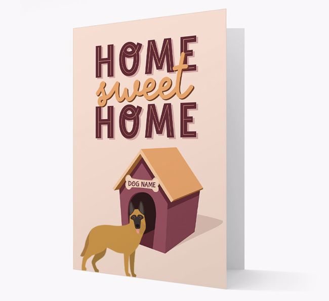 Home Sweet Home: Personalised {breedFullName} Card